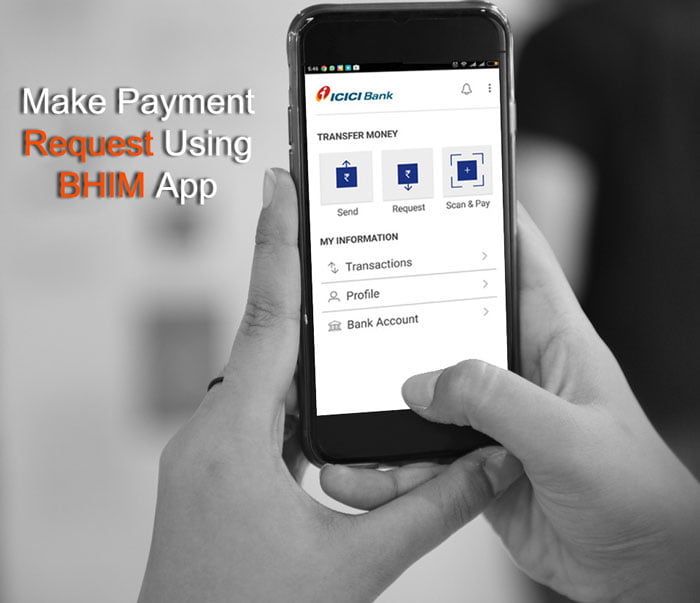 payment rquest bhim app