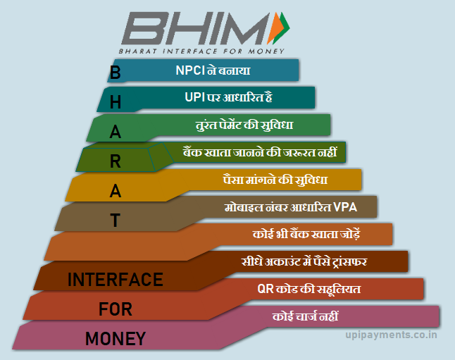 BHIM Features hindi
