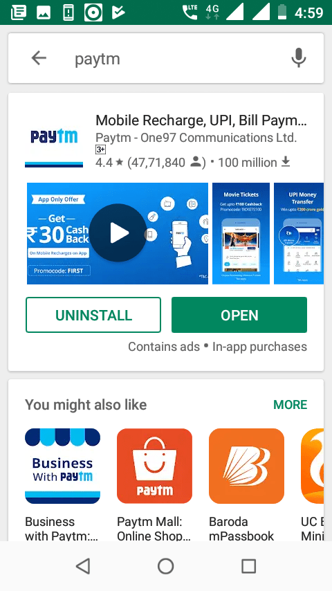 open Paytm