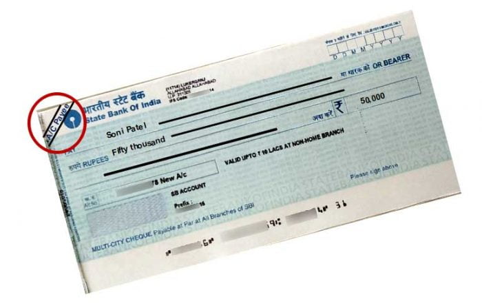 Account Payee Cheque How To Issue And Encash