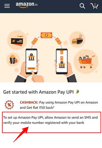 Amazon Pay Mobile Verification
