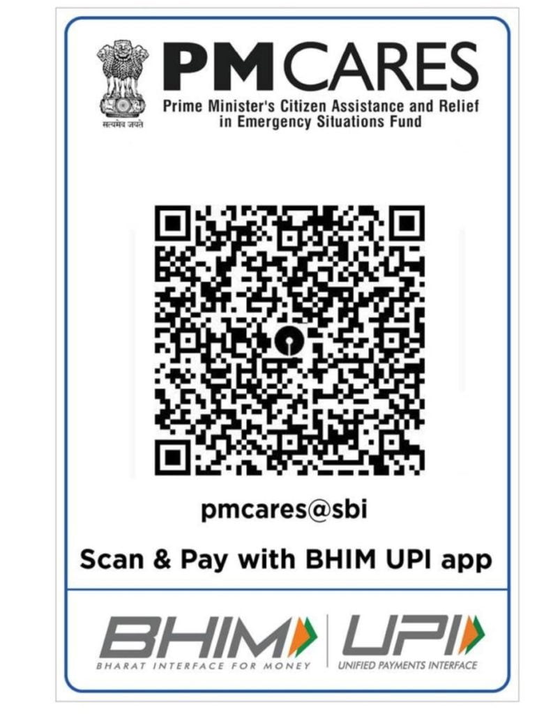 QR code of UPI Payment System