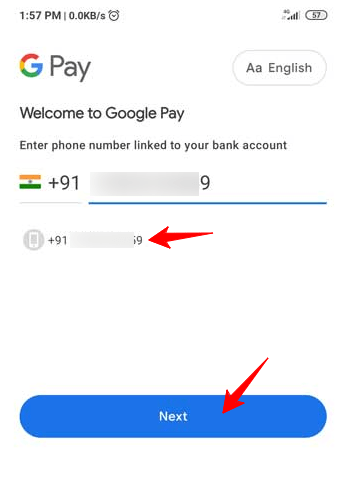 google pay account