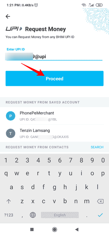 Request Feature of Paytm app 1
