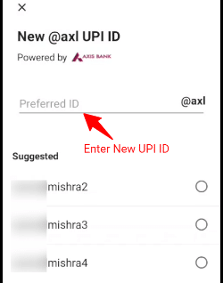 Phonepe create new upi id