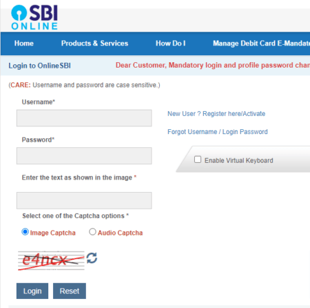 State Bank of India Personal Banking