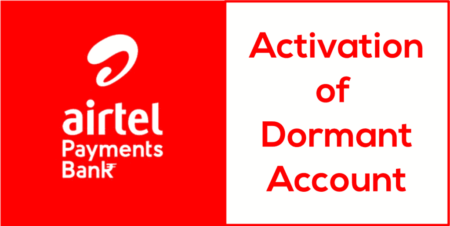 airtel payment bank dormant account activation