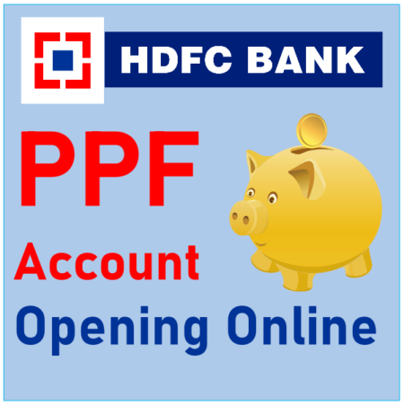 HDFC Bank PPF Account Opening Online