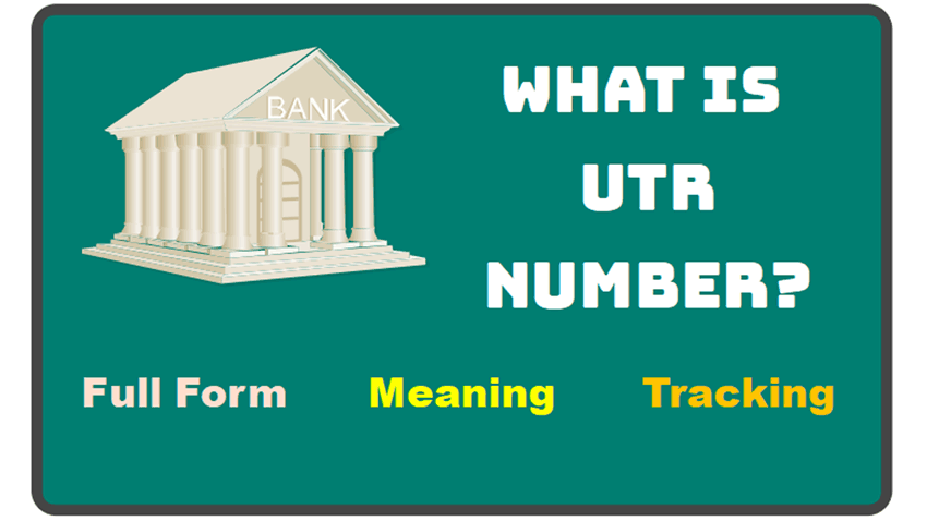 UTR Number Meaning